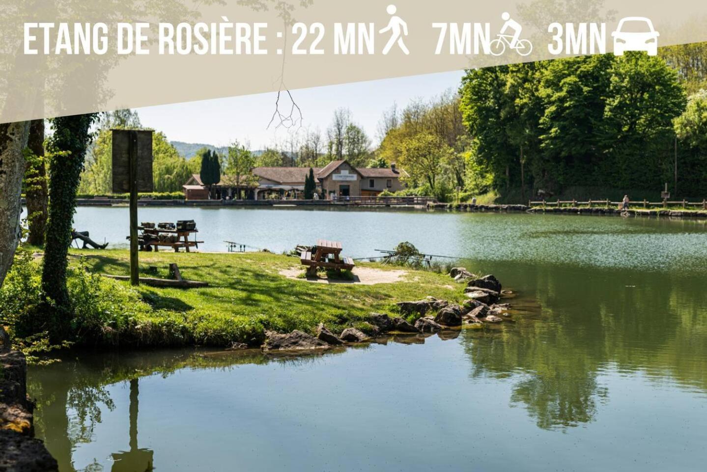 Les Cantinieres - Bourgoin Jallieu - Jardin Prive Ruy-Montceau Eksteriør billede